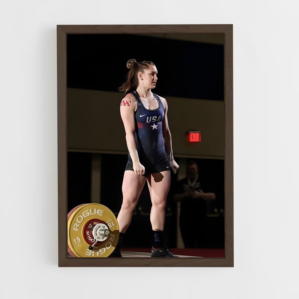 Poster The Blue Struggle – affiche Powerlifting (vue 5)